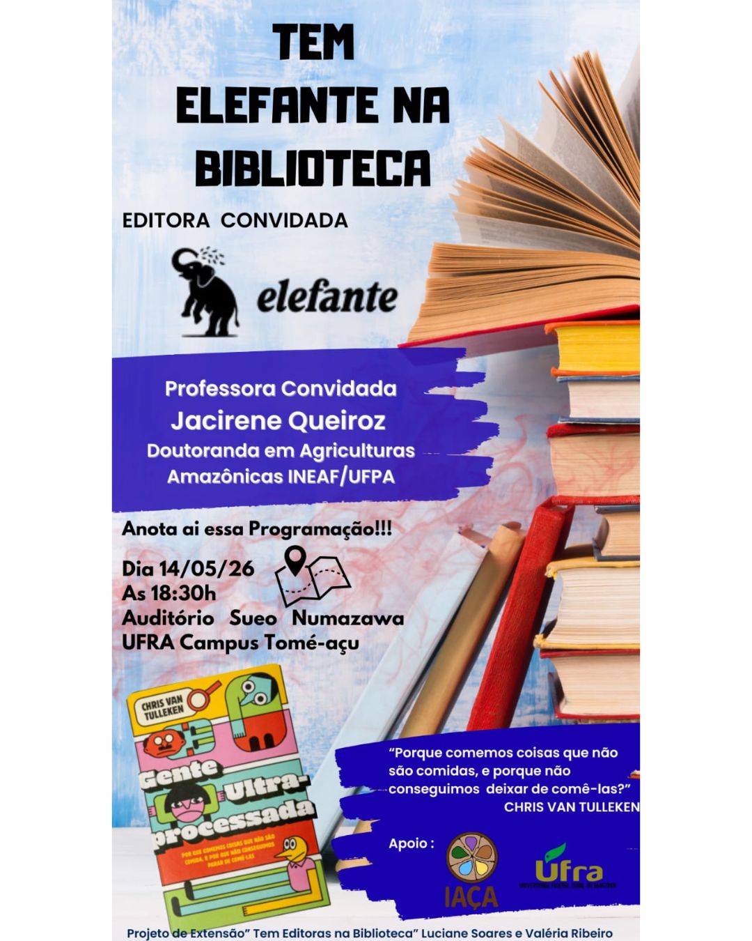 Elefante na Biblioteca
